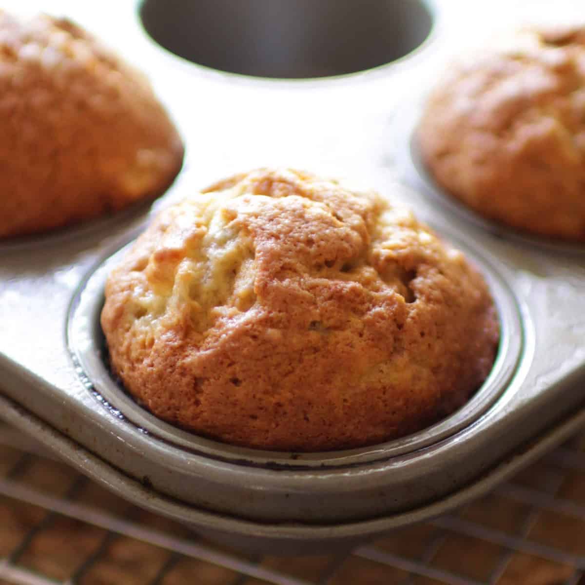 Banana Muffins: Quick Small Batch Recipe for Overripe Fruit